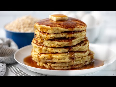 How to Make Easy Oatmeal Pancakes
