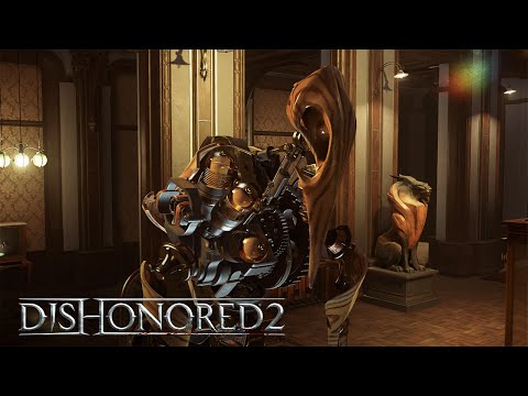Dishonored 2 –Clockwork Mansion Gameplay Trailer (High Chaos) PEGI