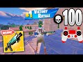 100 Elimination Solo vs Squads WINS Full Gameplay - (Fortnite Chapter 5 PS4 Controller)