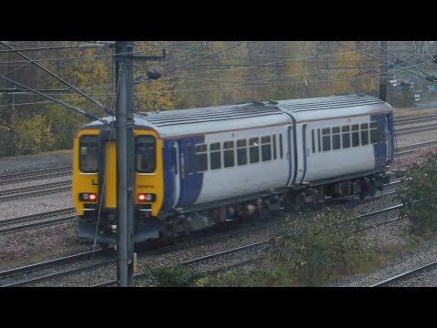 156418 at Darlington | 5N31 Heaton T&R.S.M.D. to Newton Heath TMD 23/11/22