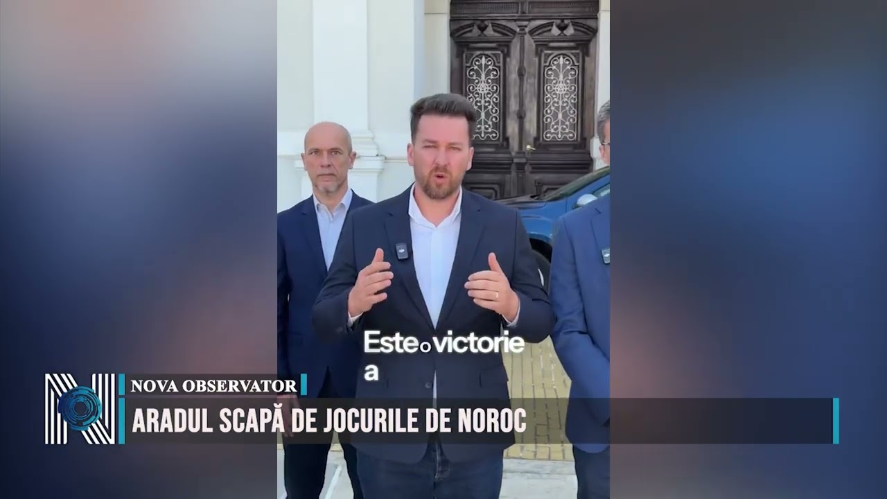 Aradul scapă de jocurile de noroc