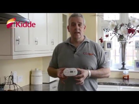 Anglies monoksido jutiklis Kidde K5DCO video