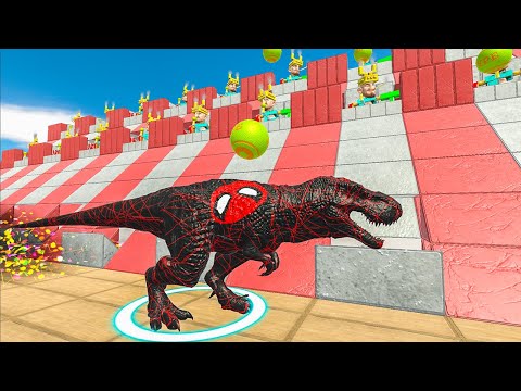 🤑 T-REX VS NFT CRYPTO BRO DEATH RUN | ARBS Animal Revolt Battle Simulator