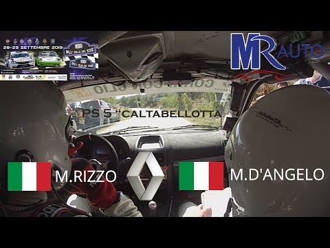 12° Rally Valle del Sosio 2019 Rizzo-D'angelo Clio RS N3 PS5
