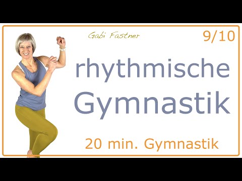 9/10🔸20 min. rhythmische Gymnastik | ohne Geräte, im Stehen