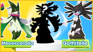 Pokemon Fusion | Meowscarada + Gothitelle | pokemon infinite fusion challenge