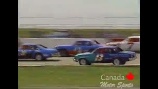 preview picture of video 'Stock Car Racing (street class) June 1995 Calgary'