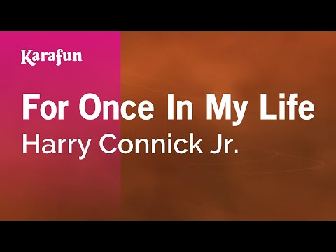 For Once In My Life - Harry Connick Jr