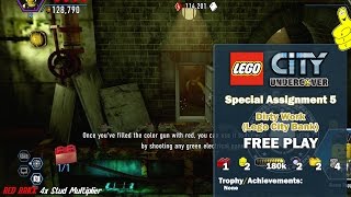 Lego City Undercover: Special Assignment 5 Dirty Work (Lego City Bank) FREE PLAY - HTG