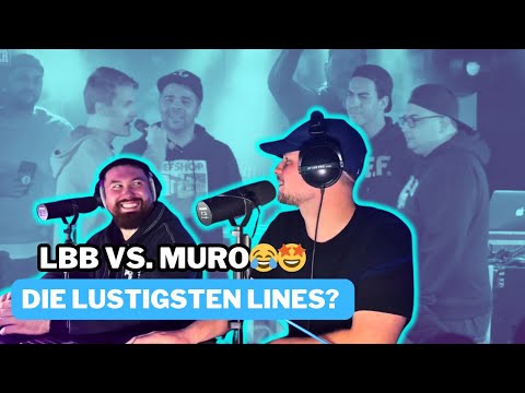 LBB VS. MURO 😂 TTT FREESTYLE RAPBATTLE / REACTION
