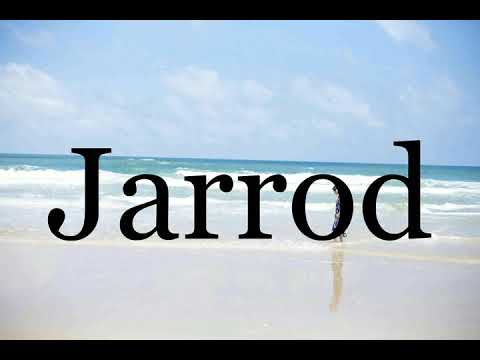 How To Pronounce Jarrod🌈🌈🌈🌈🌈🌈Pronunciation Of Jarrod