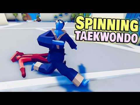 Spinning Taekwondo🌪 vs Every Faction - TABS Unit Creator Update Mod Gameplay