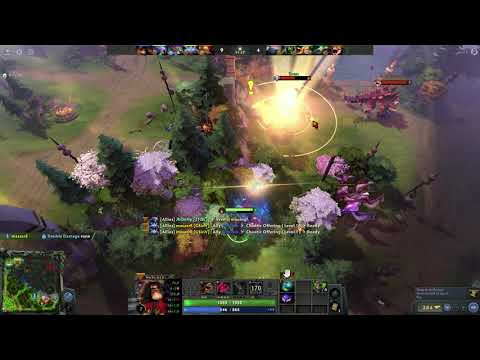Dota 2 4K GamePlay Warlock (No Commentary)