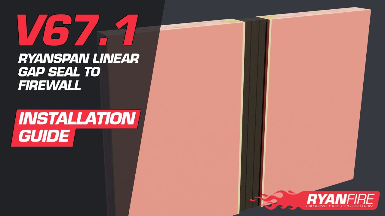 V67.1 Ryanspan Linear Gap Seal To Firewall