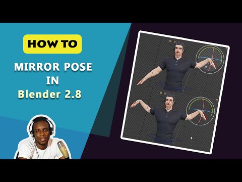 How To Mirror Pose in Blender 2.8