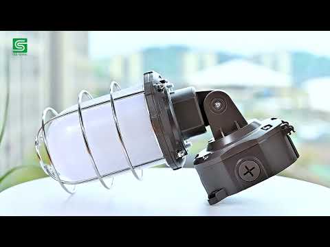 Colshine LED wall light with adjustable arm, selectable color temperature and power