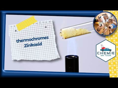 Thermochromes Zinkoxid