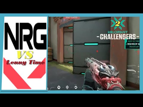 NRG ETHAN !NRG vs Lenny Time |HIGHLIGHT|VALORANT VCT 2022 NA Stage 2 Challengers - Open Qualifier 1.
