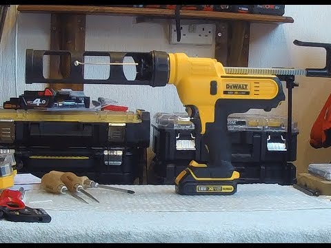 DEWALT DCE Caulking Gun Glue Disaster