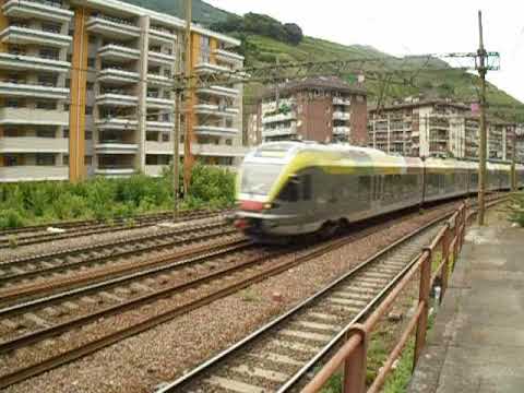 04.07.2018. TRENO REGIONALE ETR 170 FLIRT SAD IN TRANSITO A BOLZANO (BZ).