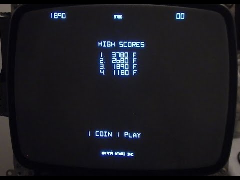 Atari Asteroids Arcade PCB repair. Only (almost) PCB issues.