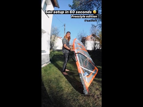 Set Up Your Freestyle Sail in 60 Seconds