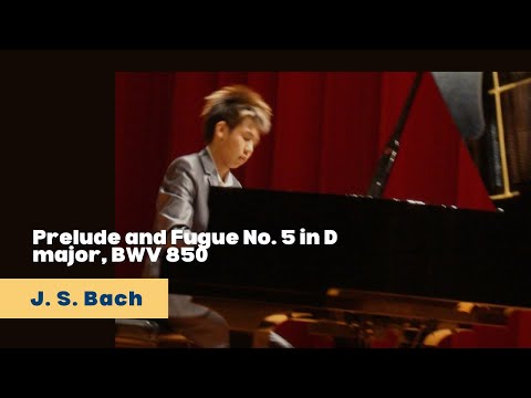 Claude Willie - Bach - Prelude and Fugue No. 5 in D major, BWV 850