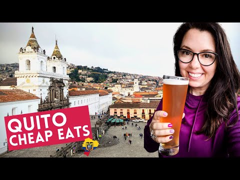 HUECAS! Best Food in QUITO Ecuador on a Budget | ECUADOR Travel