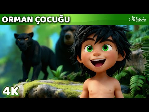 Orman Çocuğu Mowgli 🌴 | 3D 4K | Adisebaba Masallar