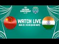 China v India | Full Basketball Game | FIBA U18 Asian Championship 2022