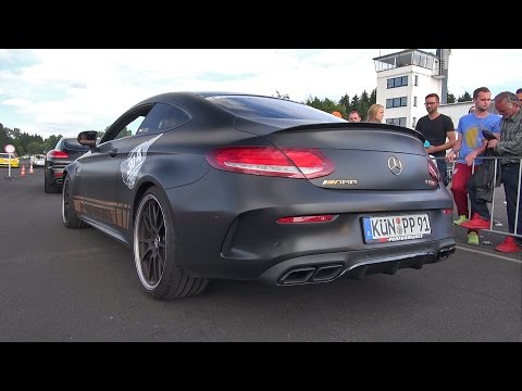 Mercedes-AMG C63 S PP-Performance - Revs & Drag Racing!