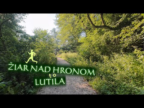ŽIAR NAD HRONOM To LUTILA, Nearby Village, Slovakia | Run & Explore a Nice Trail | Ambient Music