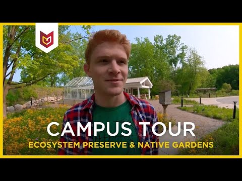 Campus tour: Ecosystem Preserve and Native Gardens