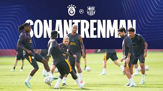 🔴 Galatasarayımız, FC Barcelona maçı öncesi son antrenmanını gerçekleştiriyor #GSvFCB #UCL