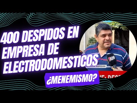 ¡¡400 DESPIDOS en EMPRESA de ELECTRODOMÉSTICOS!! (Mabe) en Luque, Provincia de Córdoba