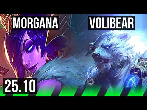 MORGANA vs VOLIBEAR (JGL) | 49k DMG, Legendary | EUW Master | 25.10