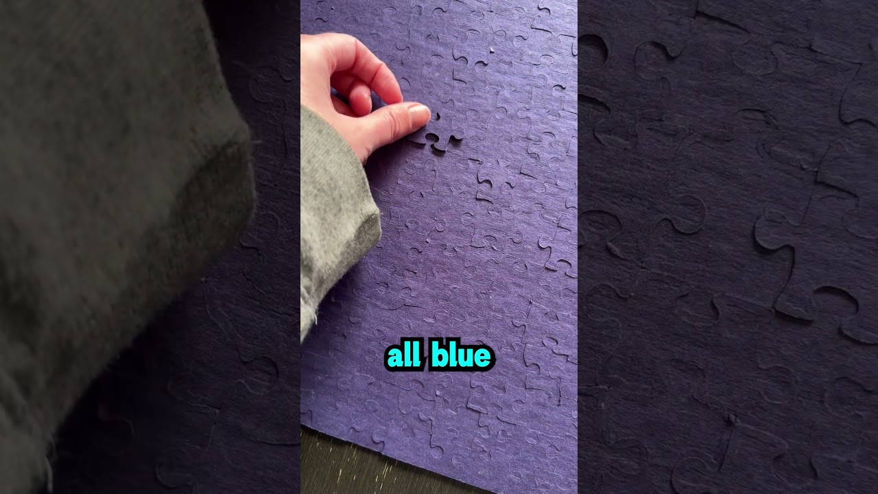 She was so confused after completing her puzzle 😭 #shorts