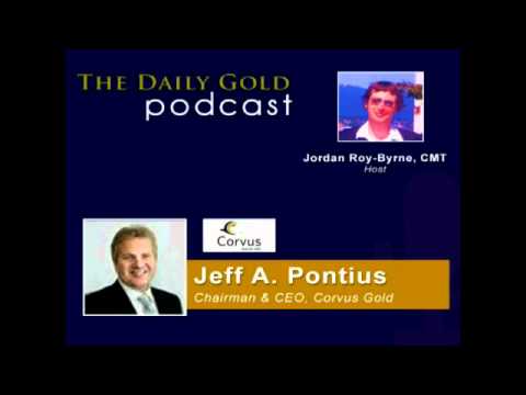 Interview with Corvus Gold CEO, Jeff Pontius