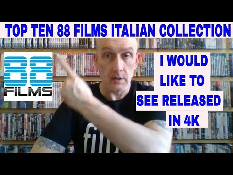 Top Ten 88 Films Italian Collection titles I would like to see get a 4K release,