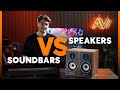 Can I Use Stereo Active Speakers For TV Audio Instead Of A Soundbar AV Com