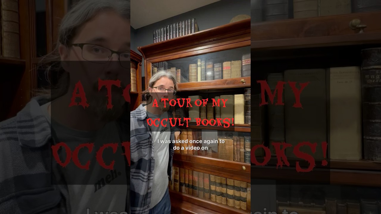 My occult book collection! Finally!