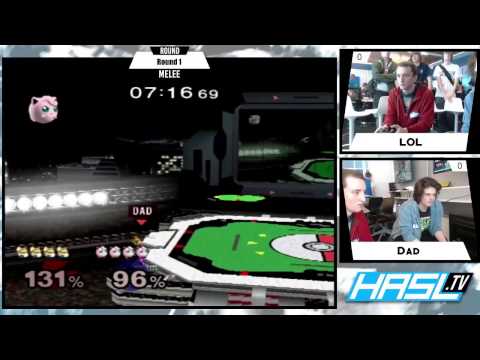 HASLFest 4 – LOL (Falco/Jigglypuff) vs Dad (Fox) – Winners Bracket – SSBM