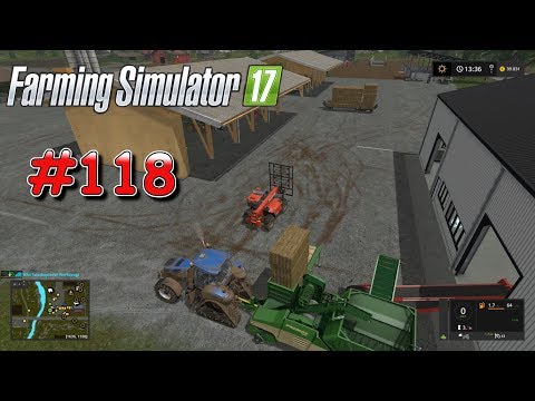 LS17 [E118] Die Palettenhalle läuft! Geht so...