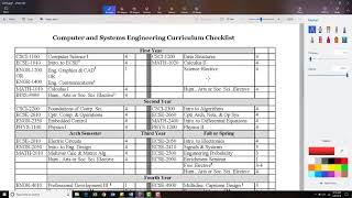 Class of 2023 | Computer Systems Engineering | Curriculum Planning for Fall 2019 (AY 19-20)