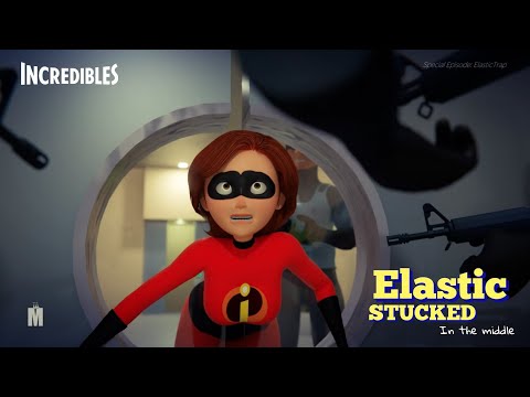 The Incredibles  |  Elasticgirl Stuck  | Special episode (2026 blender animated)