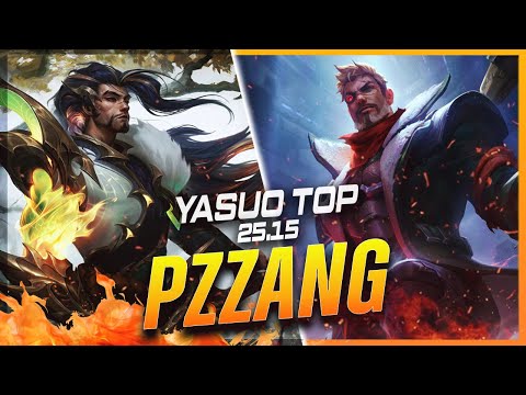 PZ ZZANG - Yasuo vs Jayce TOP Patch 25.15 - Yasuo Gameplay
