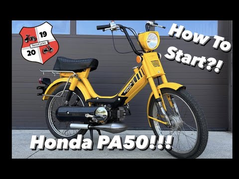 Thumbnail for How To Start A Honda Pa50 / Camino by Honda PA50