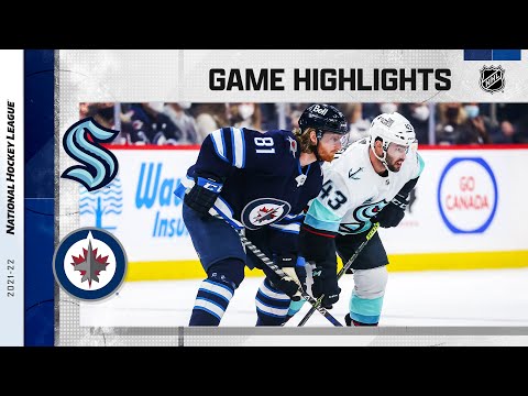 Kraken @ Jets 2/17 | NHL Highlights 2022