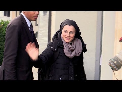EXCLUSIVE: Sister Cristina Scuccia arriving at hotel de Sers in Paris