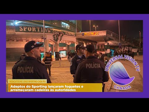 DESACATOS NO JOGO SPORTING - CASA PIA